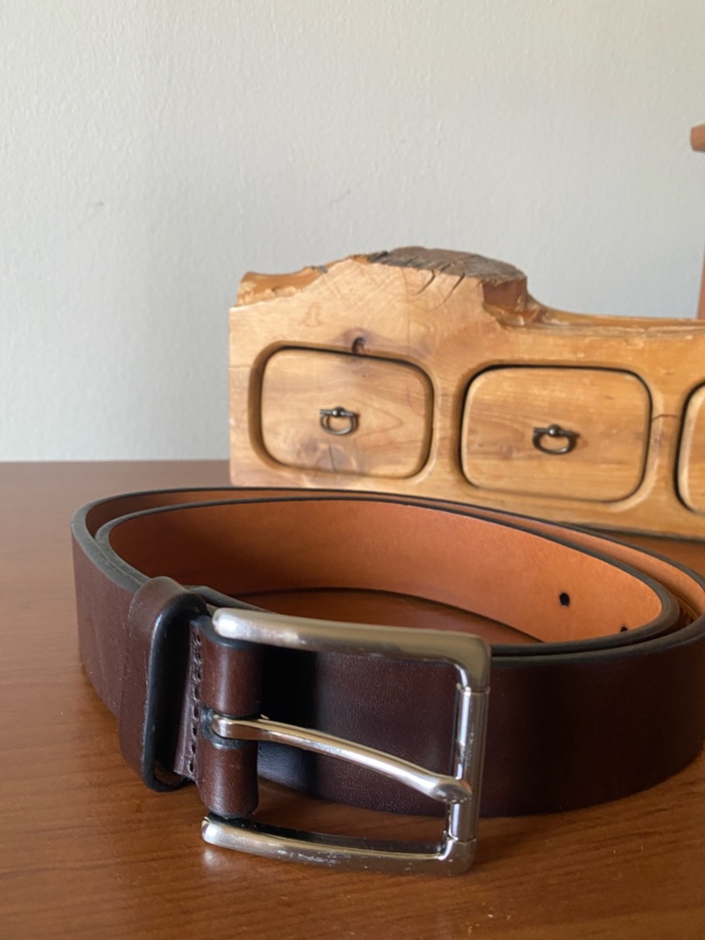 Kirkland Signature Brown Leather Belt